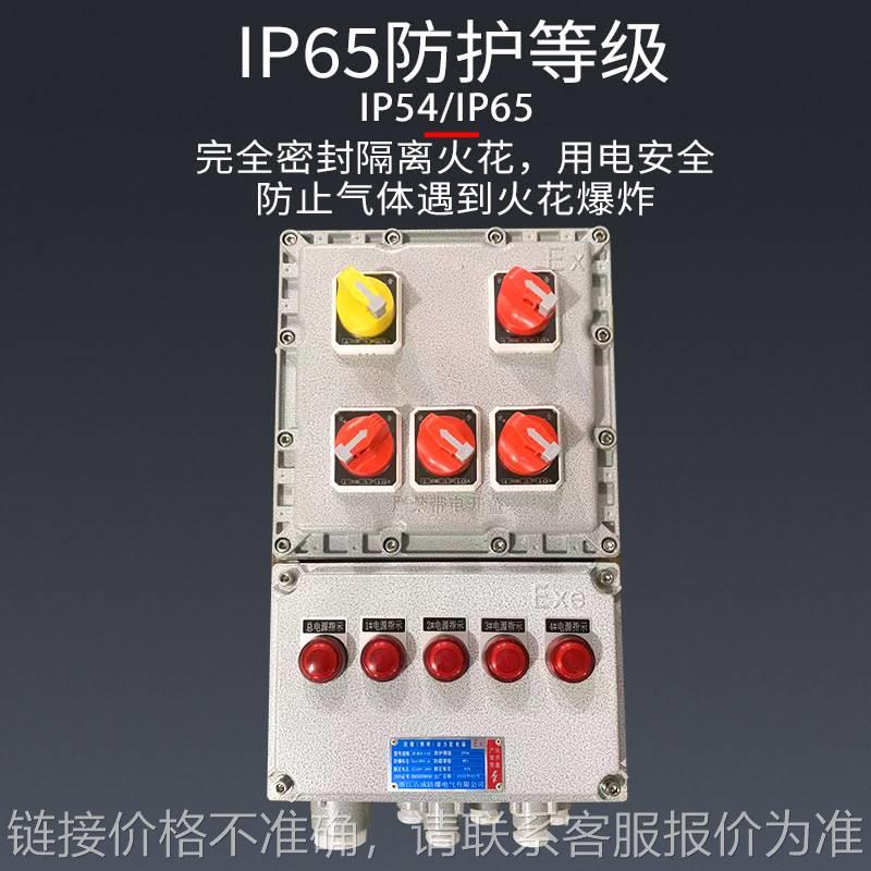 铸铝合金防爆配电箱工业防爆照明动力控制箱防爆仪表接线箱空箱