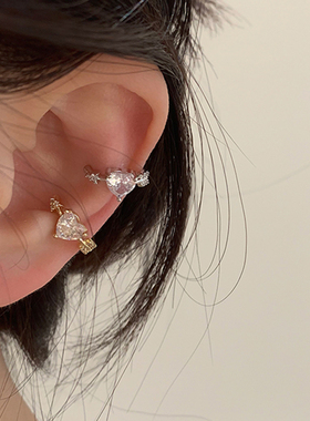 爱神之箭耳夹无耳洞耳骨夹甜酷精致小众耳饰