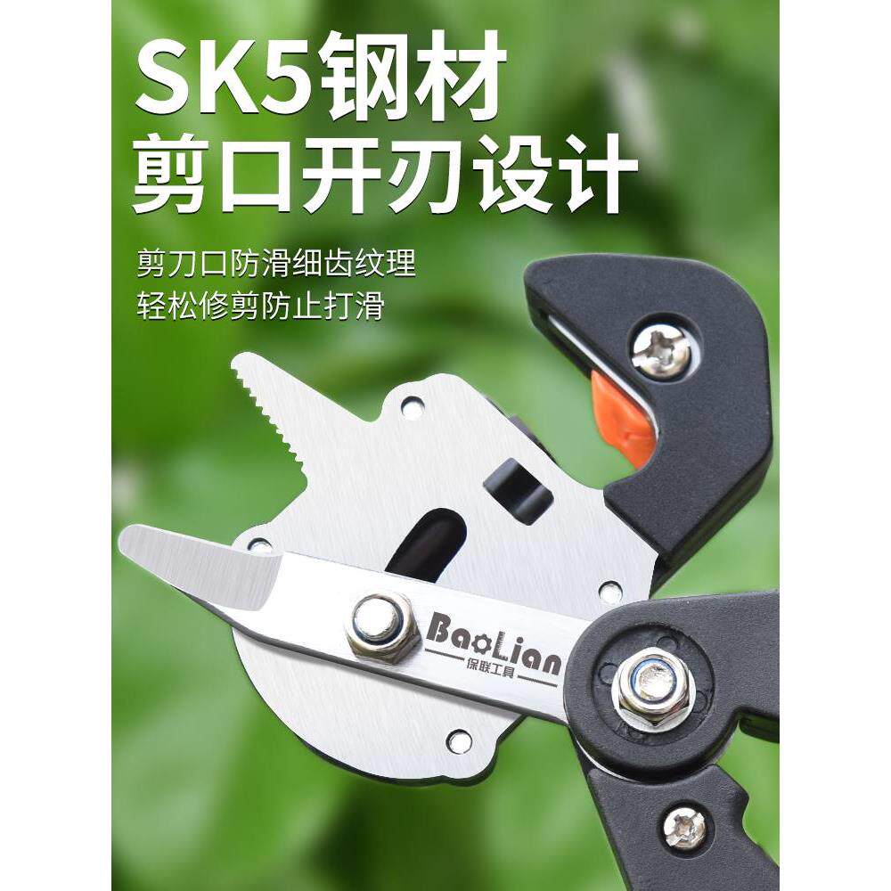德国进口嫁接刀多功能二合一芽接神器苗木果树嫁接专业工具修枝剪