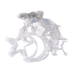 LED星月灯彩灯闪灯串满天星生日场景露营装饰房间室内布置