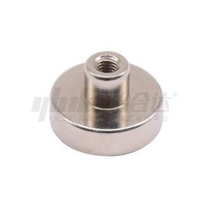 BMK26-D10/D13/D16/D20/D25/D32带座磁铁凸台内螺纹型替代怡合达