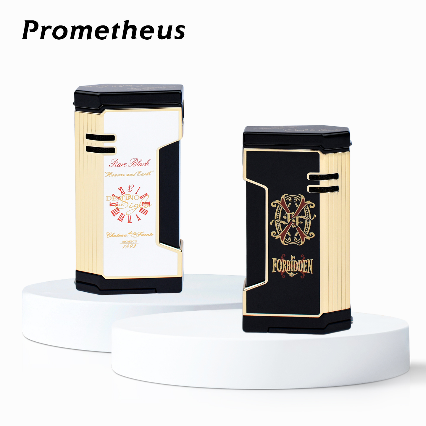 美国Prometheus六边形小号雪茄打火机普罗米修斯富恩特联名限量款