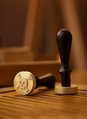 欧盟LFGB认证食品级铜3CM冰块蛋糕印章冰块印章logo印章