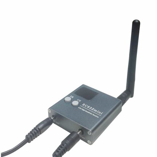 FPV  4.9G 5.8G无线音视频接收器-RC832mini