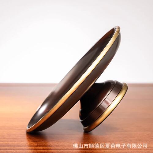 纯黄铜供果果盘贡品盘子供盘家用上供佛前供盘财神爷果碟佛具用品