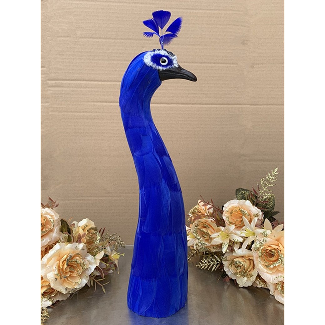 仿真孔雀头模型宴道具仿真羽毛孔雀头餐桌模型摆件白孔雀仿真动物,家居饰品,户外/庭院摆件,淘宝优惠券,粉丝福利购,淘宝优惠卷