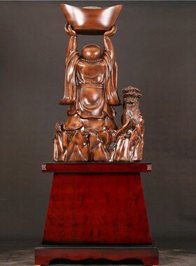 财源广进弥勒佛摆件落地佛像家居工艺品公司饭店店铺庆典开业礼品