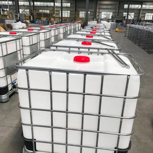 全新加厚IBC吨桶带铁架耐酸碱化工桶塑料储水罐集装桶1000L吨桶