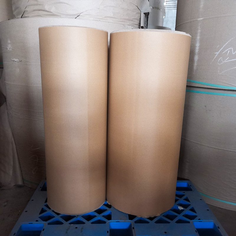 两层瓦楞纸地板保护纸见坑纸家具包装纸皮五金电器包装牛皮纸图片