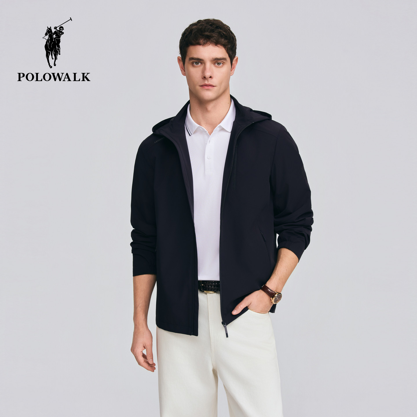 POLOWALK连帽休闲户外夹克