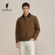 90%鹅绒 POLOWALK男式 羽绒服2025冬季 新品 简约翻领复古外套男