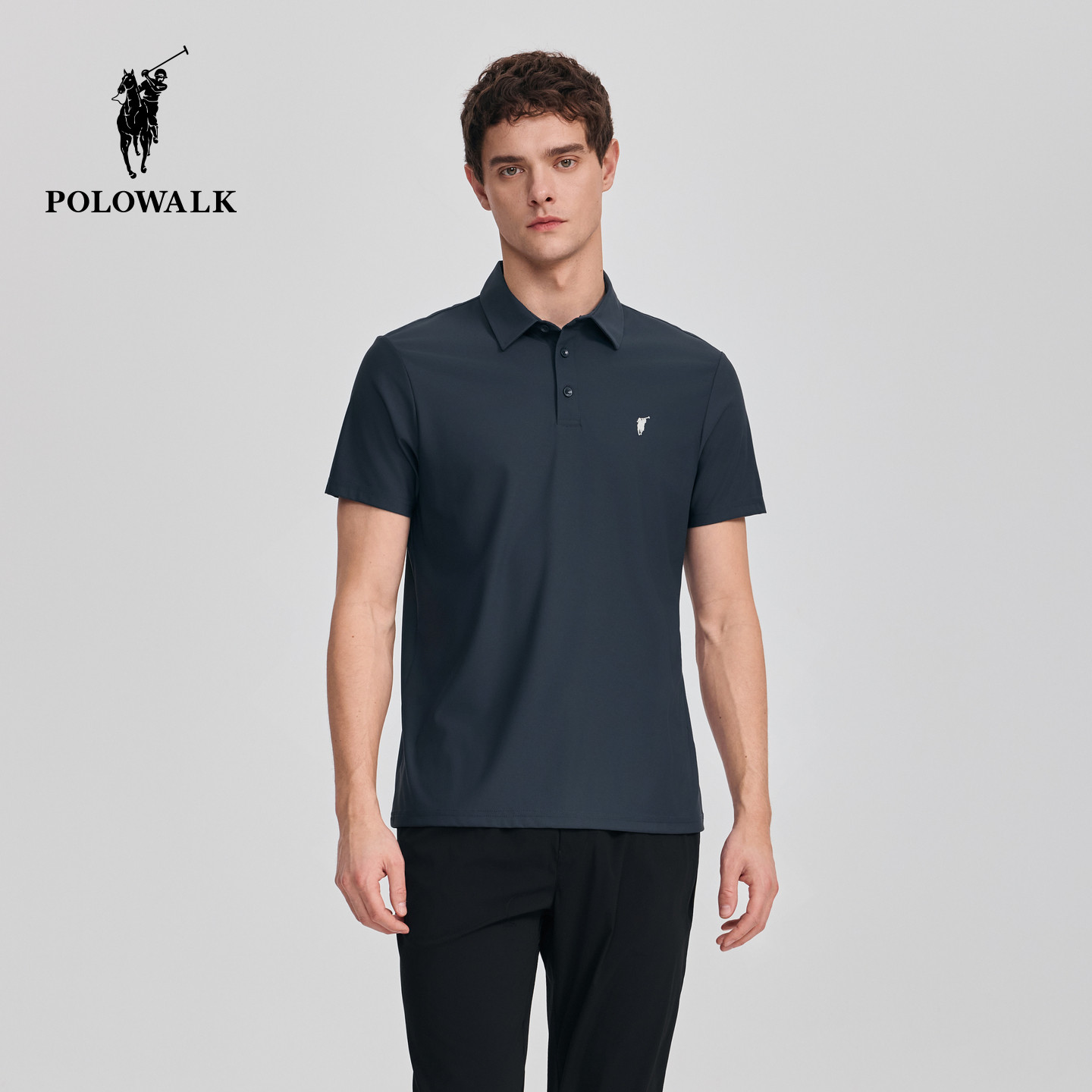 POLOWALK男式凉感短袖POLO衫