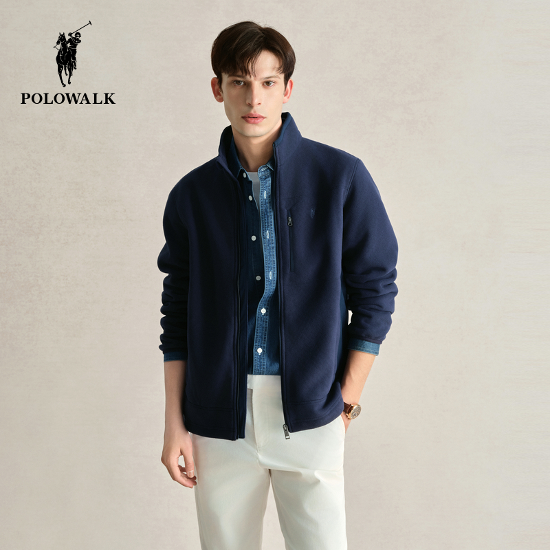 POLOWALK男式立领外套