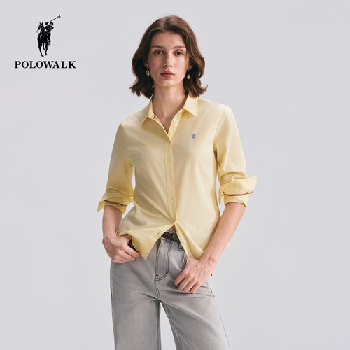 POLOWALK女式长袖衬衫