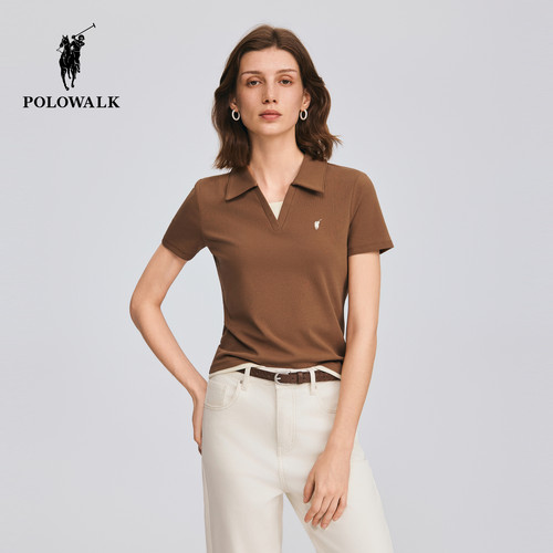 POLOWALK女式短袖POLO衫