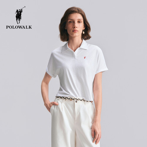 POLOWALK休闲通勤短袖POLO衫