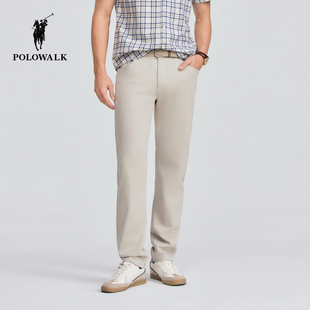 新品 2026春夏裤 男装 经典 POLOWALK男式 直筒休闲百搭牛仔长裤 牛仔裤