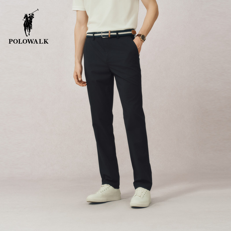 POLOWALK男式休闲裤春夏裤新品简约百搭直筒通勤长裤休闲裤,男装,休闲裤,淘宝优惠券,粉丝福利购,淘宝优惠卷