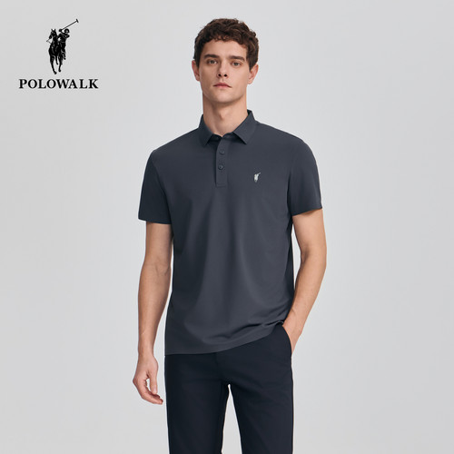 POLOWALK男式POLO衫商务速干