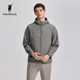 茄克春季 POLOWALK男式 简约休闲户外外套连帽通勤上衣 双面穿