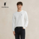 简约直筒圆领纯色打底衫 POLOWALK男装 新品 男式 长袖 T恤2025秋季