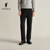 鹅绒 新款 POLOWALK男士 加绒休闲裤 秋冬季 休闲时尚 直筒羽绒裤