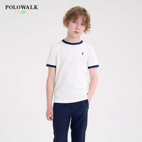 亲肤舒适短袖T恤POLOWALK