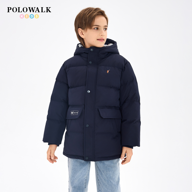 POLOWALK冬季男童羽绒服一手长