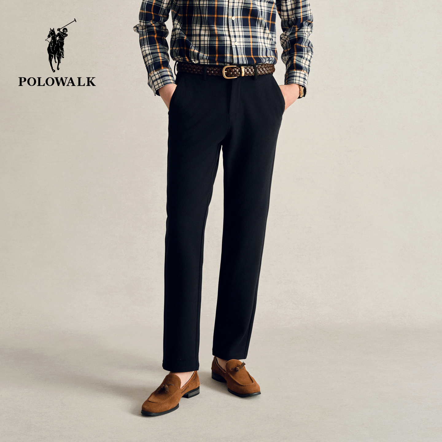 POLOWALK男式休闲裤秋冬裤