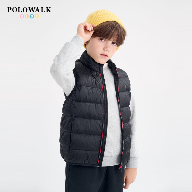 轻薄时尚羽绒马甲POLOWALK