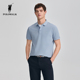 百搭休闲T恤潮流男装 POLOWALK男式 上衣 夏季 新品 短袖 POLO衫