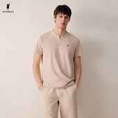 短袖 打底衫 圆领T恤夏季 POLOWALK男式 新品 休闲薄款 男装