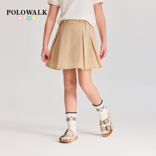 POLOWALK女童净色裙裤