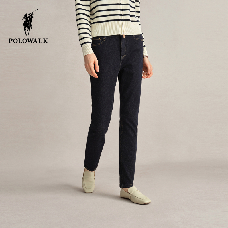 POLOWALK秋冬新品女式牛仔裤