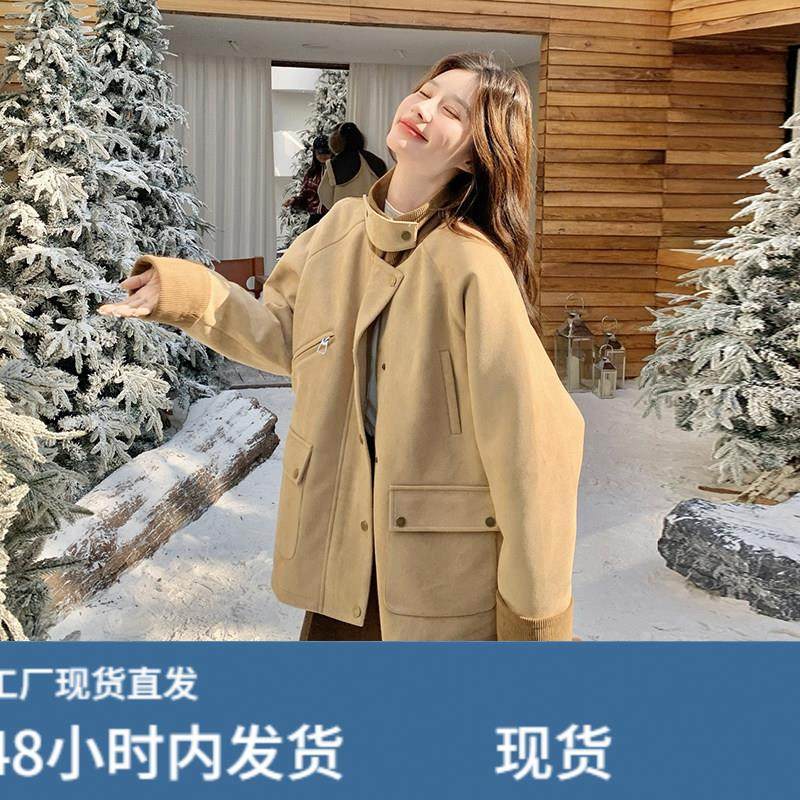 2025冬季卡其色灯芯绒拼接羽绒服女宽松设计感短款90白鸭绒厚外套,运动/瑜伽/健身/球迷用品,广场舞套装,淘宝优惠券,粉丝福利购,淘宝优惠卷