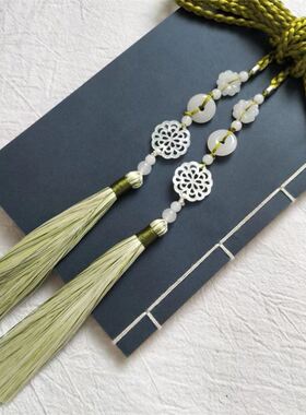 古风明制宫绦中国风汉服腰带男女古装流苏腰绳唐制圆领袍腰封配饰