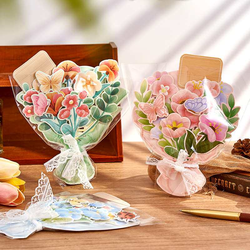 鲜花教师节立体贺卡新款高级送给老师的花束小卡片感谢师恩