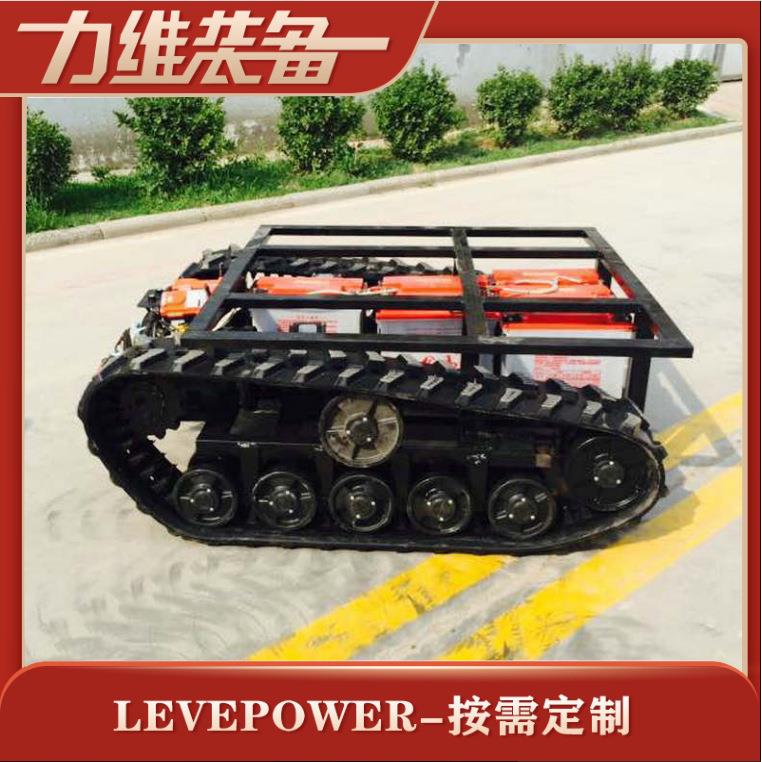 厂家多规格履带底盘铝合金橡胶履带底盘农业橡胶履带底盘