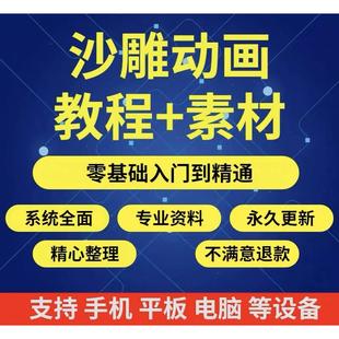 2024沙雕动画制作教程人物场景绿幕素材抖音短视频An Ae软件文案