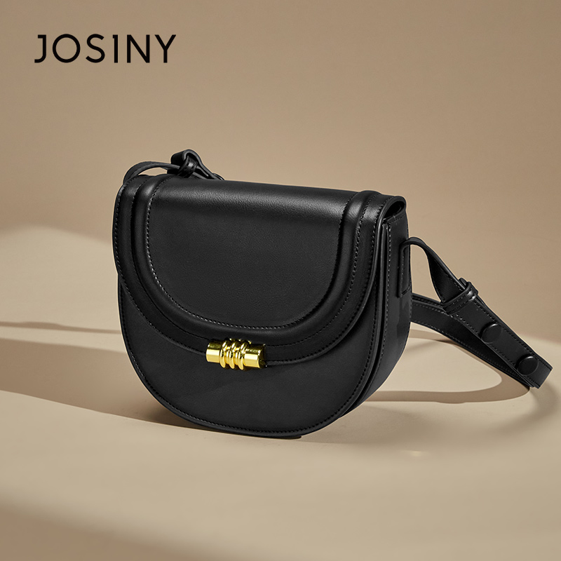 卓诗尼2023新款马鞍包女