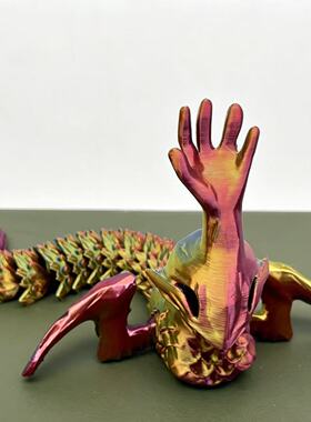 3D打印伸手怪桌面解压摆件