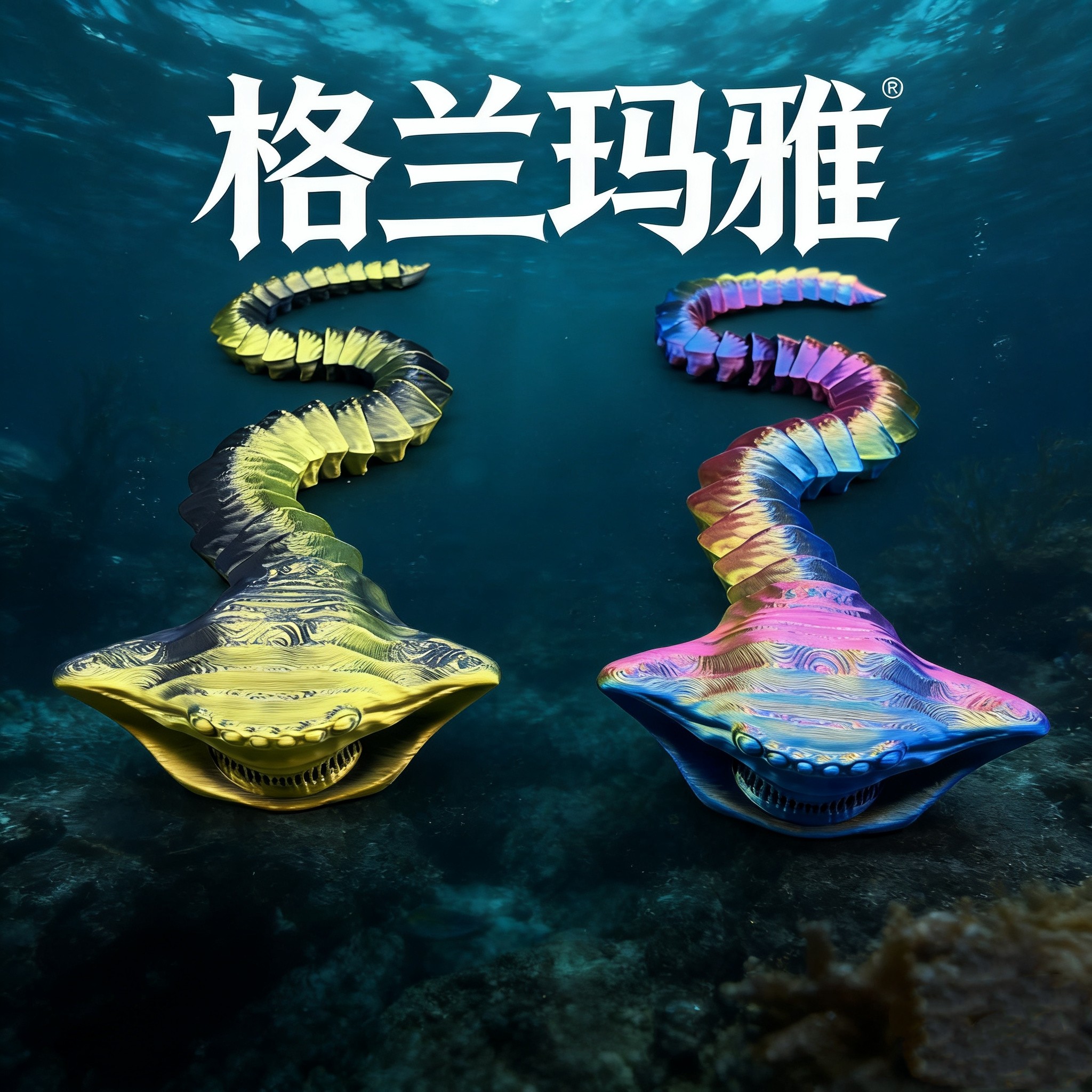 深海迷航格拉玛雅3D打印手办图片