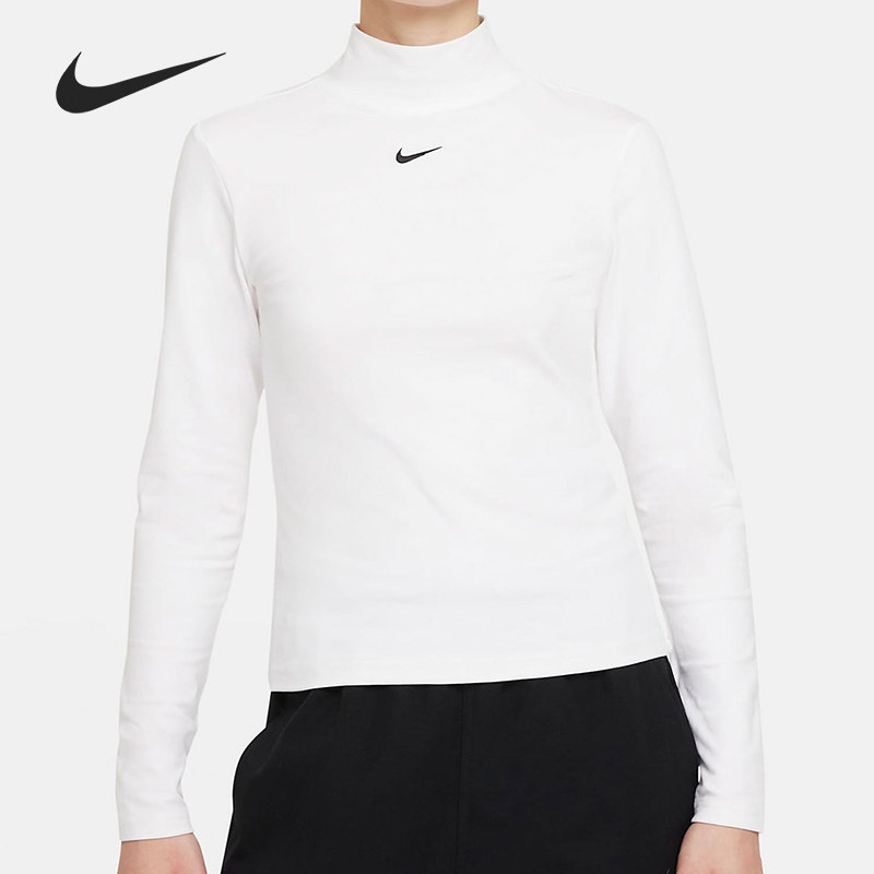 Nike/耐克正品休闲女子时尚潮流运动高领保暖卫衣 DD5883-100,运动服/休闲服装,运动卫衣/套头衫,淘宝优惠券,粉丝福利购,淘宝优惠卷