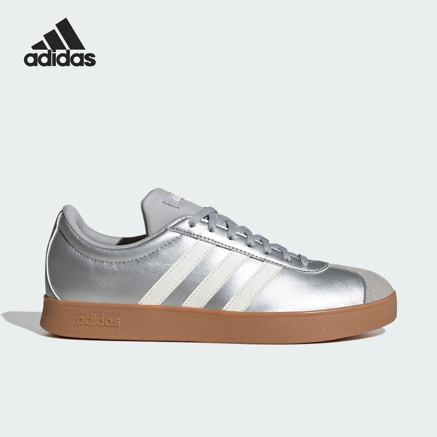 Adidas/阿迪达斯正品VL COURT BASE女士低帮潮流休闲板鞋JQ3048