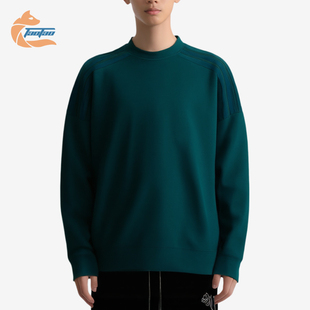 Adidas/阿迪达斯正品高尔夫运动圆领套头长袖休闲卫衣JY1946