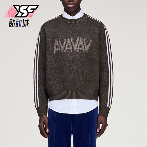 Adidas/阿迪达斯正品三叶草AVKNITSWEATER经典休闲针织衫JZ0620
