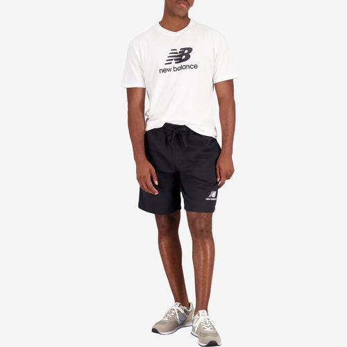 New Balance新百伦正品男款EssentialsStacked短裤MS31540-BK