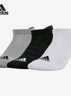 Adidas/阿迪达斯正品 男女透气隐形袜训练运动袜三双装AA2281