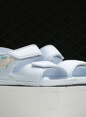 Adidas/阿迪达斯正品新款女大童魔术贴运动凉鞋沙滩鞋 F34784