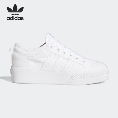Adidas/阿迪达斯正品三叶草新款男女低帮运动帆布休闲鞋 FV5322